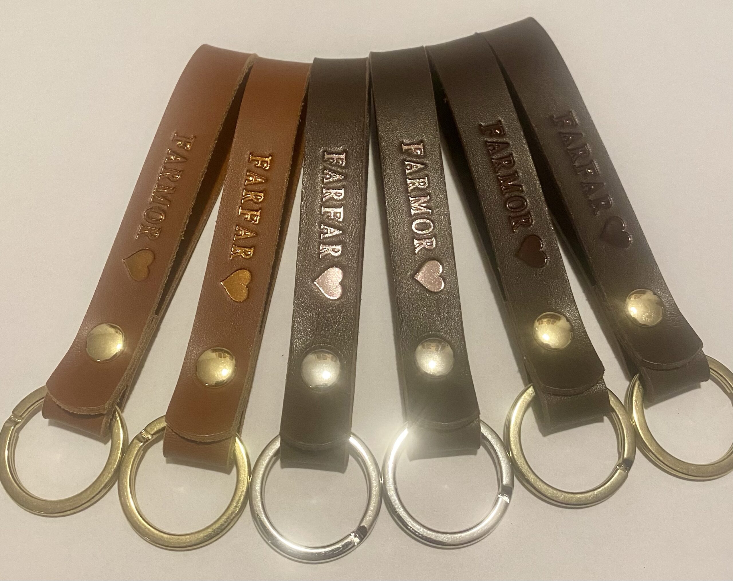 Nøglering med egen tekst - Billede 3