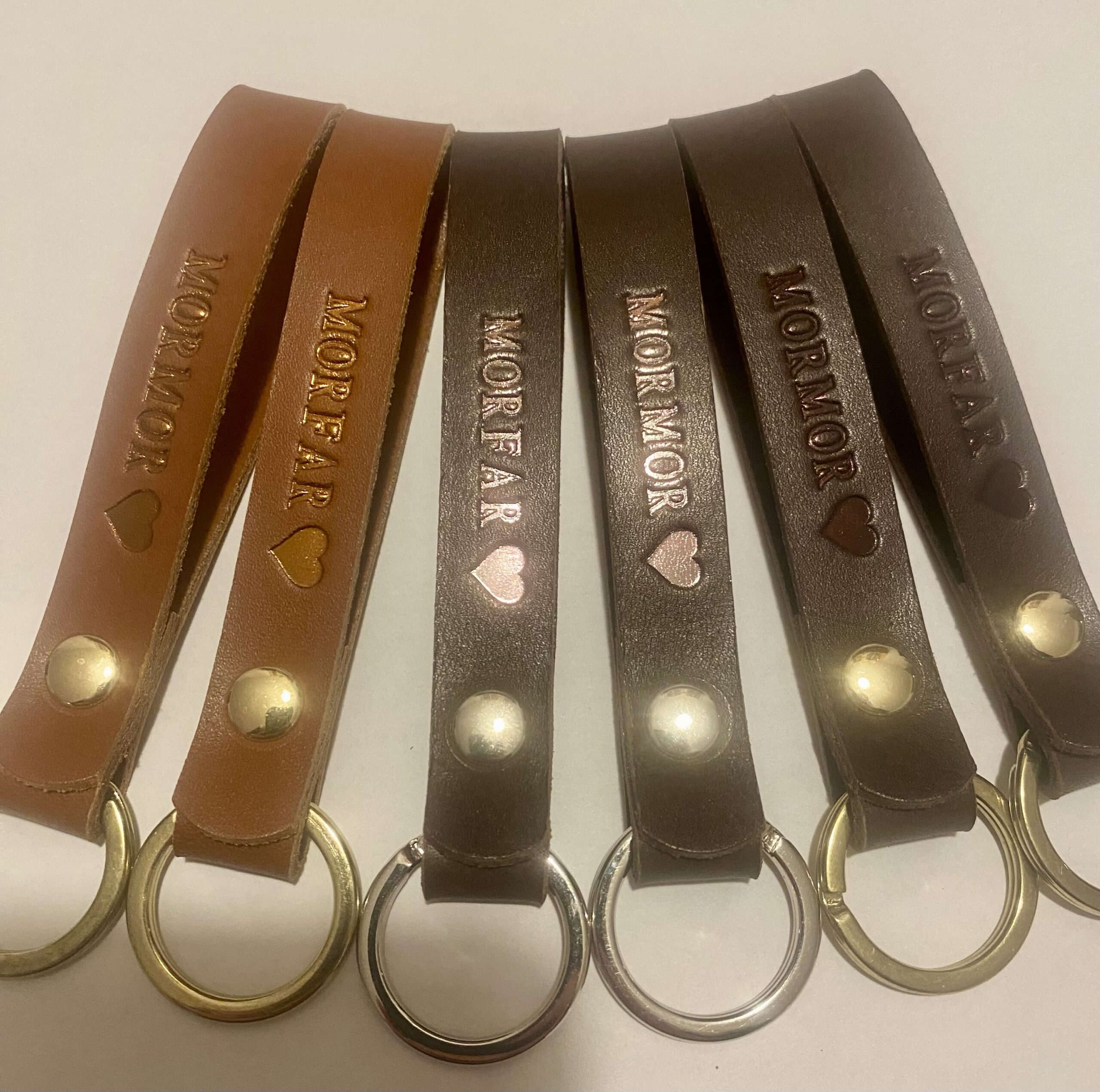 Nøglering med egen tekst - Billede 2